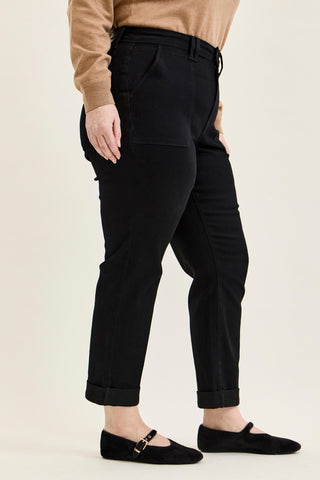 Judy Blue High Waist Black Aurora Weekender Denim Jeans 881217