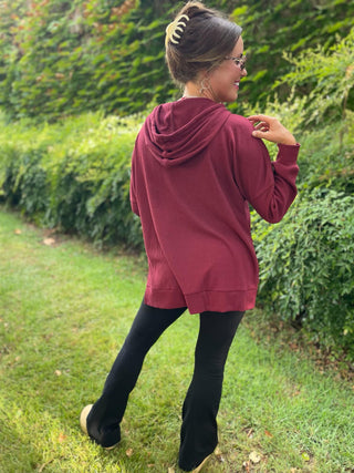 One Eleven North Best Selling Touch Of Fall Thermal Hoodie in Five Colors