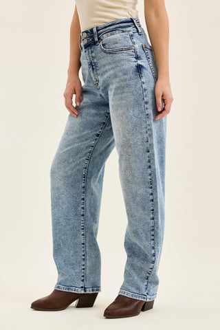 Judy Blue High Waist Double Waistband Marlow Arc Denim Jeans 881102