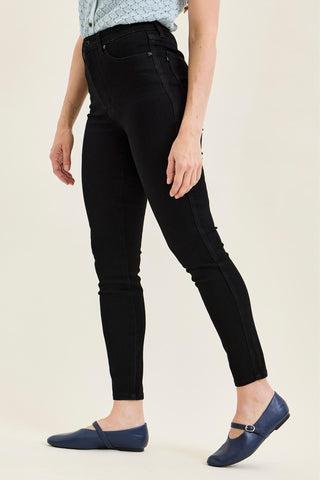 Judy Blue High Waist Tummy Control Black Skinny Denim Jeans 881244