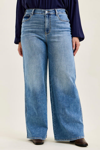 Judy Blue High Waist Column Straight Denim Jeans 82737
