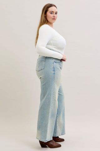 Judy Blue High Waist Column Straight Denim Jeans 881044