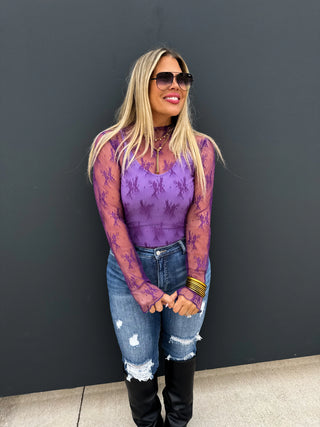 Blakeley Valentine Roxy Lace Top in Five Colors
