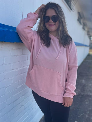 One Eleven North Best Selling Touch Of Fall Thermal Hoodie in Five Colors