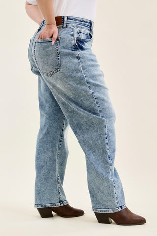 Judy Blue High Waist Double Waistband Marlow Arc Denim Jeans 881102