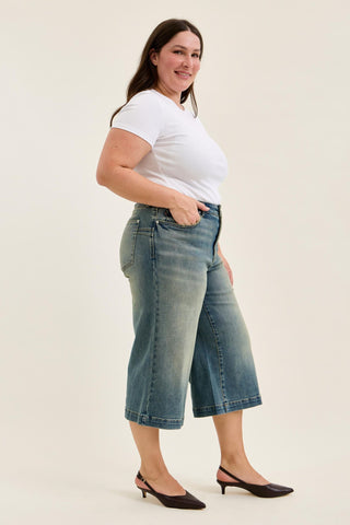 Judy Blue High Waist Marian Culotte Denim Jeans 881143