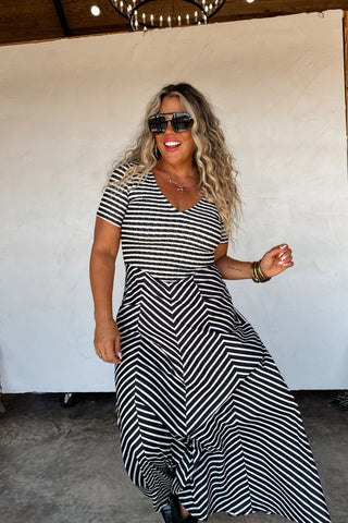 Blakeley Calista Stripe Dress
