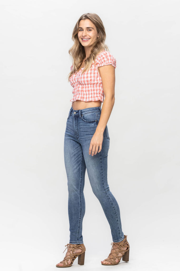 Judy Blue High Waist Tummy Control Vintage Skinny Denim – Sunshine