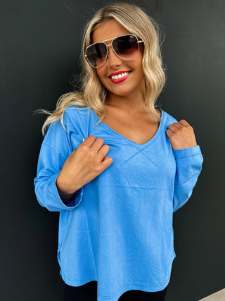 Parker Basic Washed Tee in Six Colors