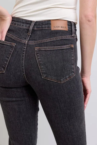 Judy Blue Full Size Mid Rise Tummy Control Slim Jeans Plus Size