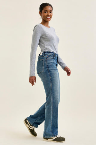 Judy Blue High Waist Kimberly Rigid Magic Straight Denim Jeans 881185