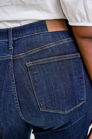 Judy Blue High Waist Straight Denim Jeans 82627