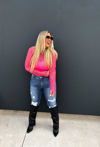 Blakeley Valentine Roxy Lace Top in Five Colors