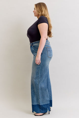 Judy Blue High Waist Column Straight Denim Jeans 881043