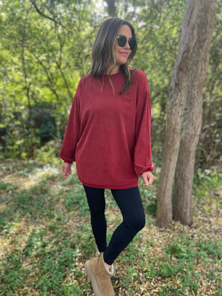 One Eleven North Staple Ribbed Pullover in Ten Colors
