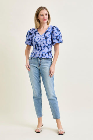 Judy Blue Mid Rise Vintage Wash Cell Phone Pocket Slim Denim Jeans 82626
