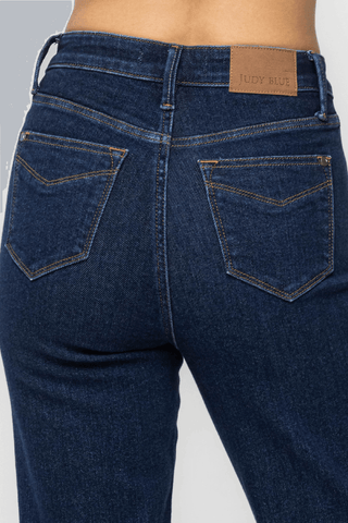 Judy Blue High Waist "Tummy Control" Classic Straight Denim Jeans 88575