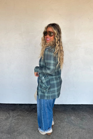 Blakeley Plaid Lola Cardigans