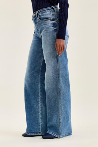 Judy Blue High Waist Column Straight Denim Jeans 82737