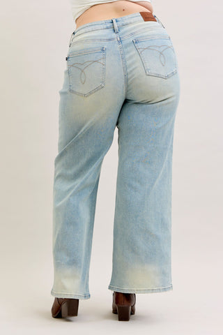 Judy Blue High Waist Column Straight Denim Jeans 881044