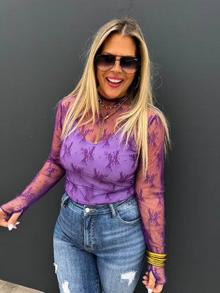 Blakeley Valentine Roxy Lace Top in Five Colors
