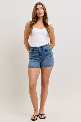 Judy Blue High Waist Slim Denim Short 152112