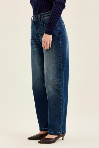 Judy Blue High Waist Double Button Marlow Arc Denim Jeans 881131