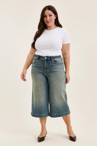 Judy Blue High Waist Marian Culotte Denim Jeans 881143