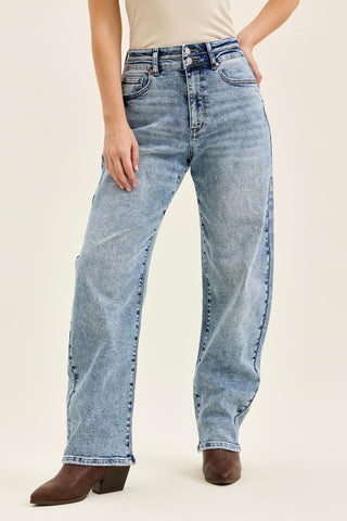 Judy Blue High Waist Double Waistband Marlow Arc Denim Jeans 881102