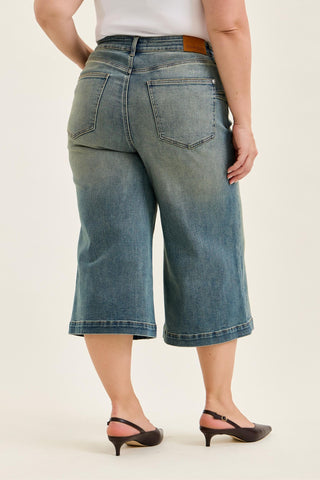 Judy Blue High Waist Marian Culotte Denim Jeans 881143