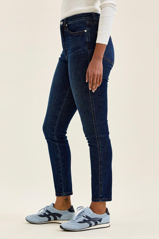Judy Blue High Waist Tummy Control Sienna Bandana Skinny Denim Jeans 881156