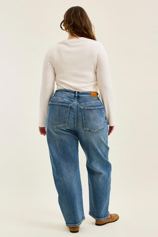 Judy Blue High Waist Rigid Magic Marlow Arc Denim Jeans 881158