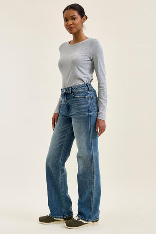 Judy Blue High Waist Kimberly Rigid Magic Straight Denim Jeans 881185