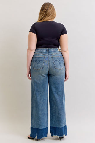 Judy Blue High Waist Column Straight Denim Jeans 881043