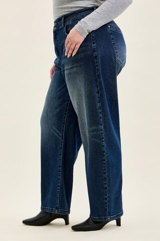 Judy Blue High Waist Double Button Marlow Arc Denim Jeans 881131