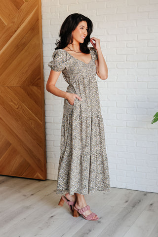 Polagram A Moment of Love Balloon Sleeve Dress