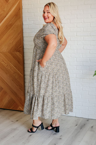 Polagram A Moment of Love Balloon Sleeve Dress