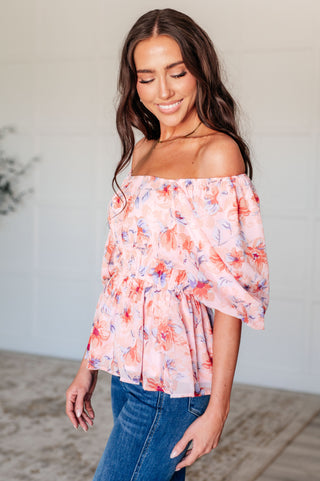 Polagram A Powerful Force Square Neck Balloon Sleeve Blouse