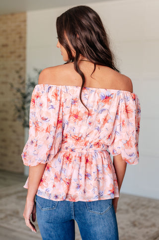 Polagram A Powerful Force Square Neck Balloon Sleeve Blouse