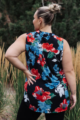 Shopin La A Rose By Any Other Name Sleeveless Top