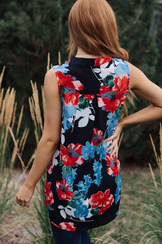 Shopin La A Rose By Any Other Name Sleeveless Top