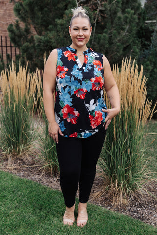 Shopin La A Rose By Any Other Name Sleeveless Top