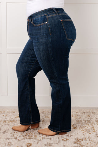 Judy Blue Alaina High Rise Classic Straight Jeans - Exclusive