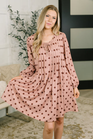 Haptics All My Lovin' Pleated Detail Dress