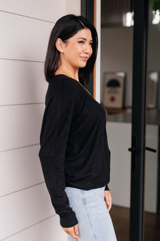 Very J Drive Downtown Dolman Sleeve Top