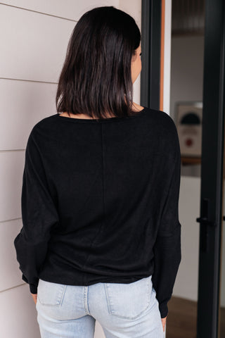Very J Drive Downtown Dolman Sleeve Top