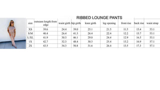 Sophia Ribbed Pants in Four Colors