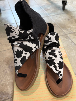 Very G "Angelika 2" Cow Sandal Shoe