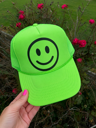 Southern Bliss Smile Neon Otto Trucker Hat