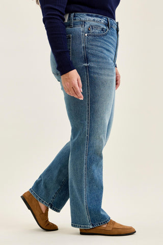 Judy Blue High Waist Kimberly Rigid Magic Straight Denim Jeans 881185